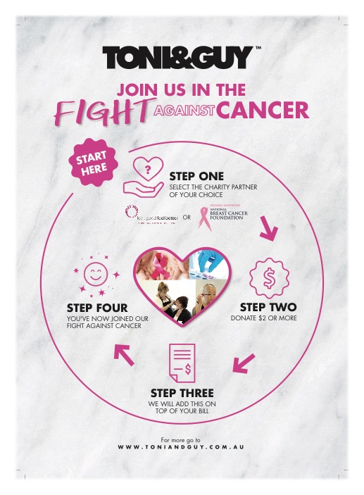 Toni & Guy Fights Cancer