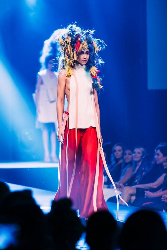 Culture Shock 2.0 Model on Runway