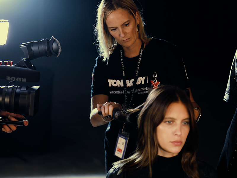 CAMILLA AND MARC TONI&GUY MBFWA 2018