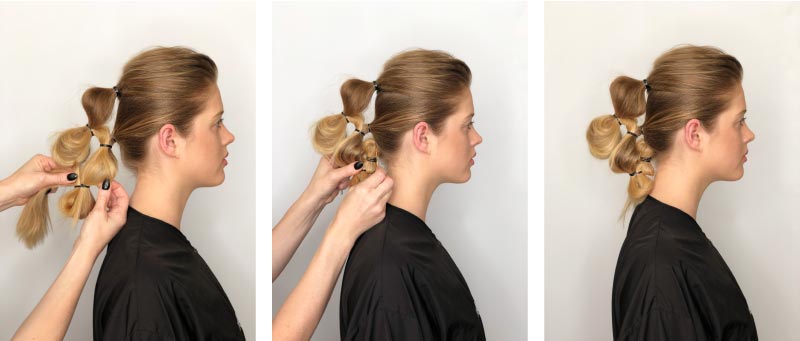 PARTY PONY TAIL TONI&GUY PERTH CENTRAL HAIR HOW TO
