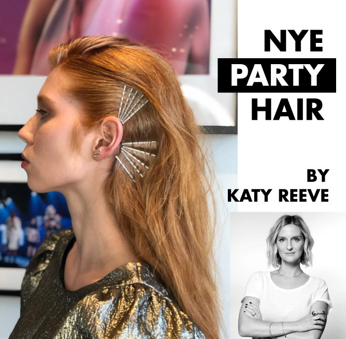 NYE NEW YEARS EVE HAIRSTYLE TONI&GUY KATY REEVE