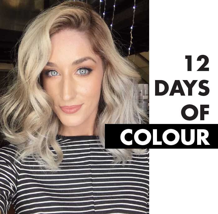 12 days of hair colour christmas summer TONI&GUY