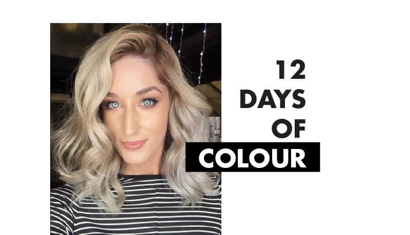 12 days of hair colour christmas summer TONI&GUY