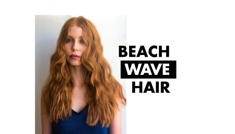 TONI&GUY Beach wave hair Katy Reeve How To Hairstyle